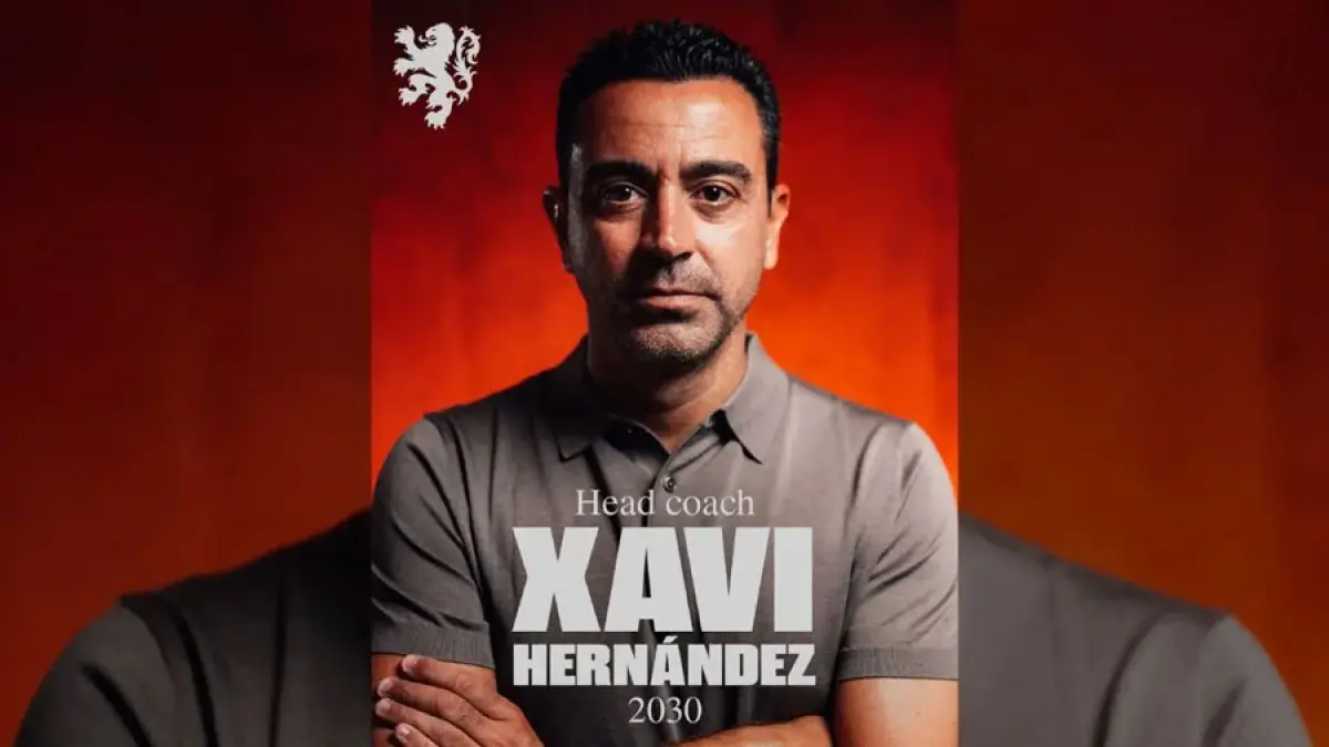 Xavi Hernandez resmi menjadi pelatih Timnas Belanda dan mencatat sejarah sebagai pelatih asing pertama Oranje sejak Ernst Happel pada 1978. (OnsOranje)