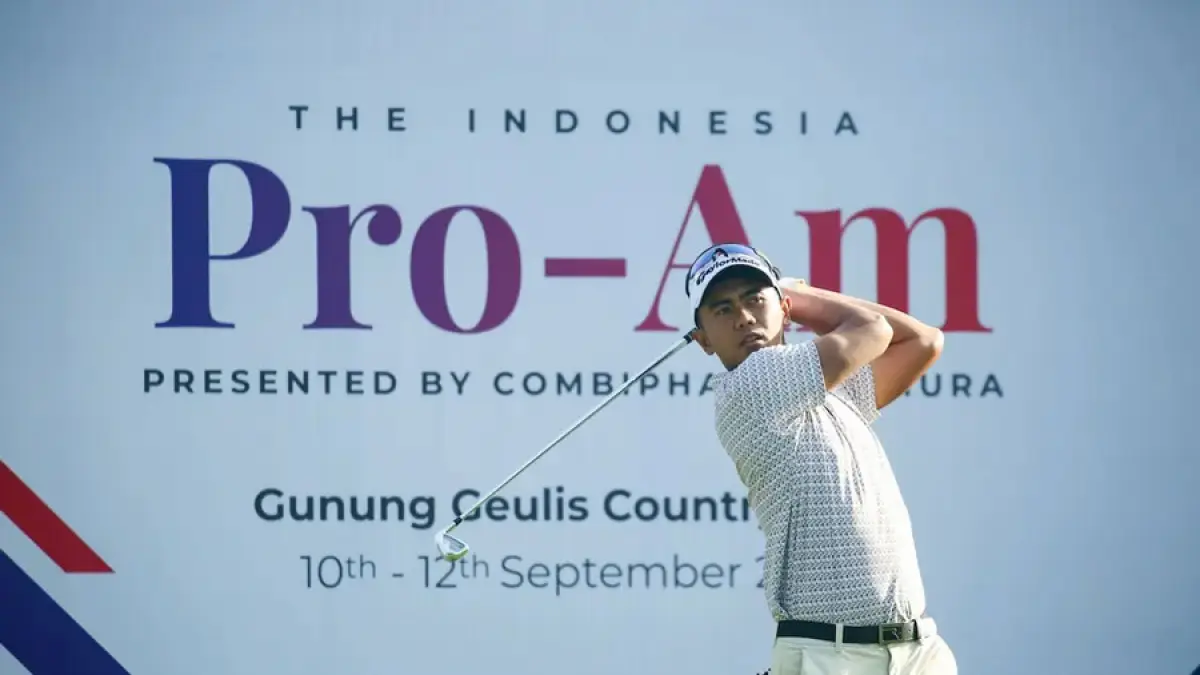 Naraajie Emerald, pemain Indonesia yang finis terbaik di The Indonesia Pro-Am presented by Combiphar & Nomura 2025. (Faizal Rachman_TIPA)