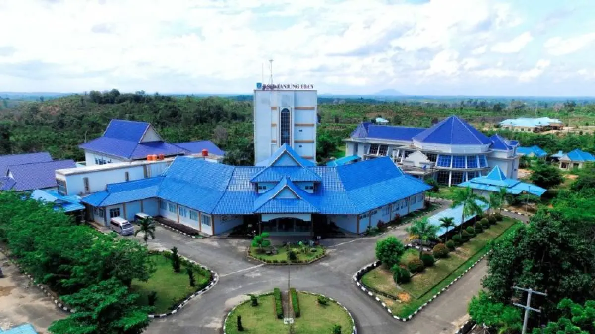 Tampak atas gedung RSJKO Engku Haji Daud di Bintan, Kepri. ANTARA/HO-Diskominfo Kepri