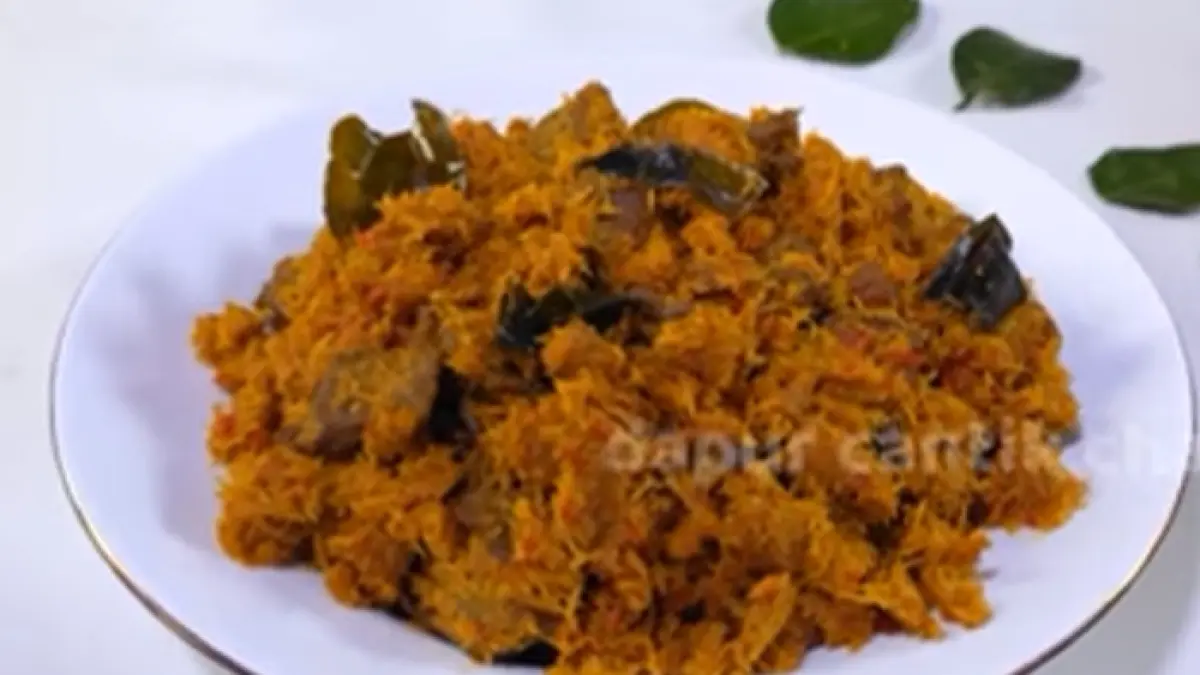 Resep Dendeng Ragi Basah Khas Surabaya yang Enak dan Mudah Dibuat di Rumah. (YouTube Dapur Cantik Channel)