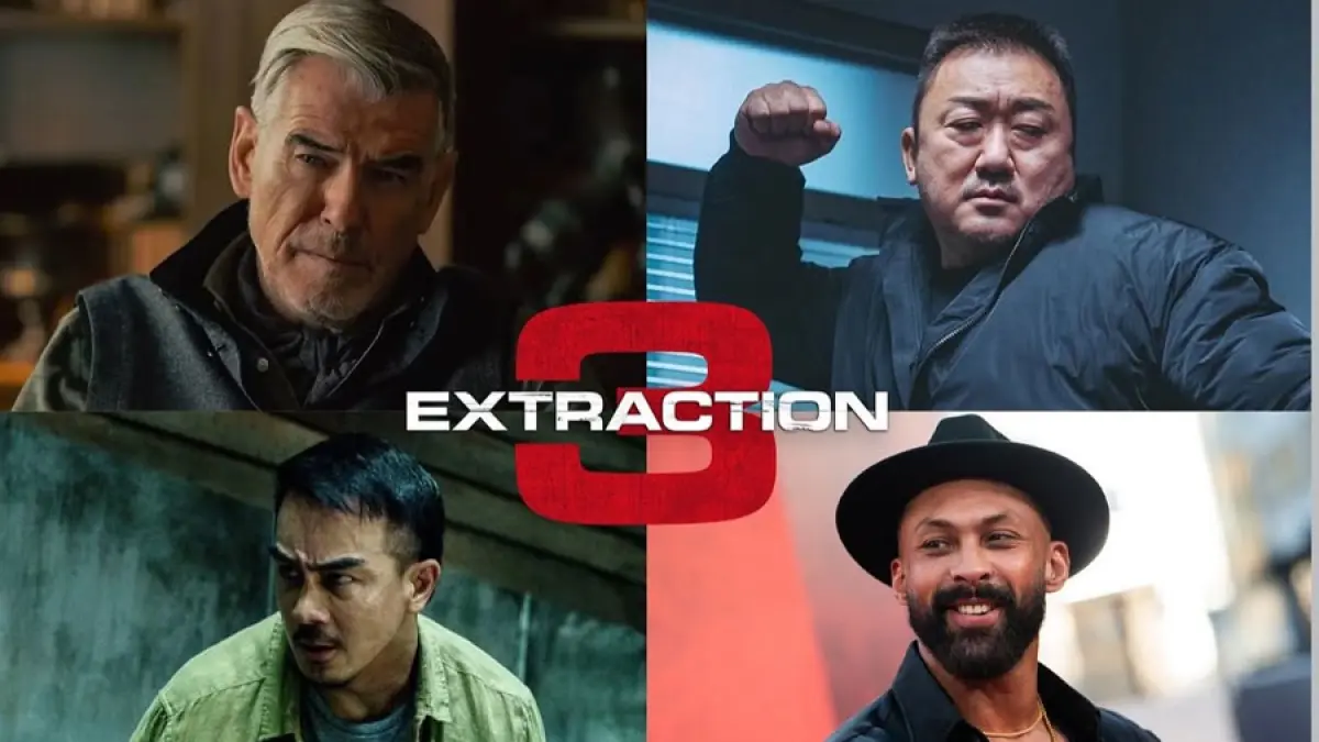 Chris Hemsworth kembali memerankan Tyler Rake dalam Extraction 3 yang kini diperkuat jajaran pemain baru, termasuk Pierce Brosnan, Don Lee, Joe Taslim, Chi Lewis-Parry, dan Siena Agudong. Syuting film tersebut saat ini berlangsung di Australia.