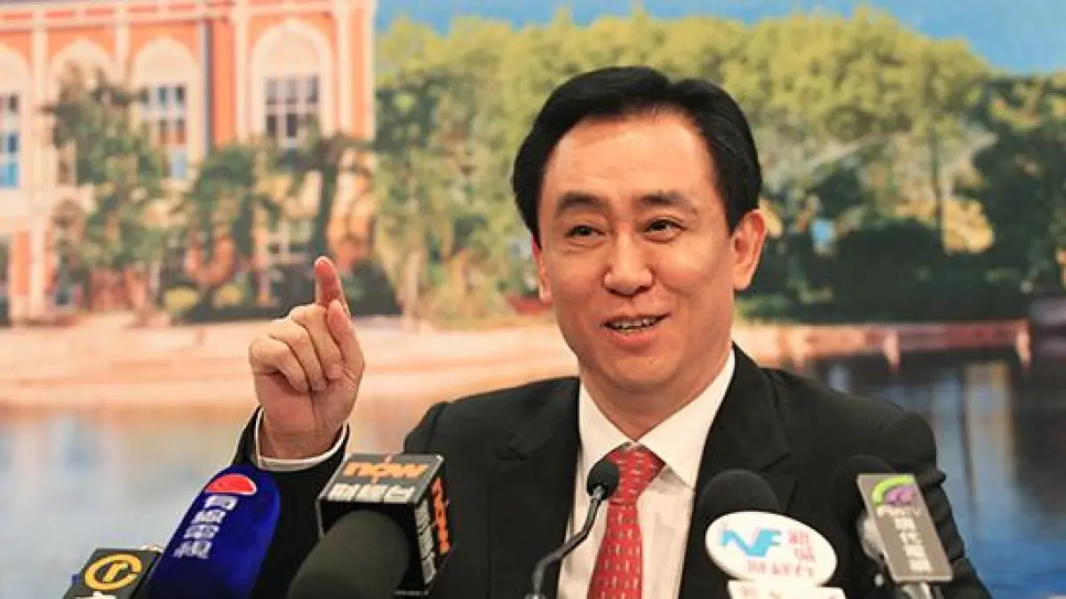  Pendiri raksasa properti China Evergrande Group, Xu Jiayin. F.chatgpt.com 