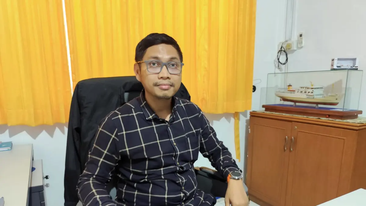 Kepala Pelni Cabang Tanjungpinang, Benny Marganda Sinaga. F. Mohamad Ismail/Batam Pos