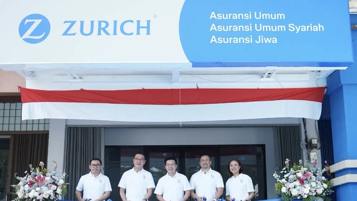 Peresmian kantor cabang Zurich di Aceh. F.ist