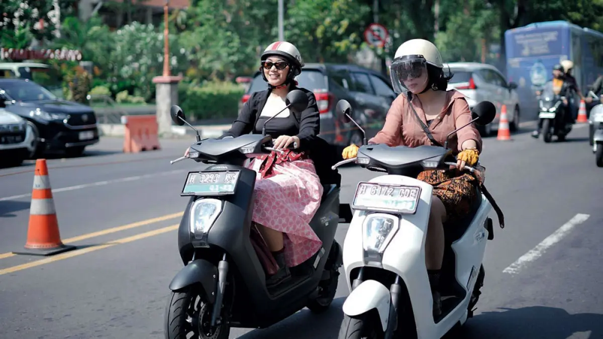 Motor listrik Honda EM1 yang ramah lingkungan. Foto: hondacommunityjawatengah.com