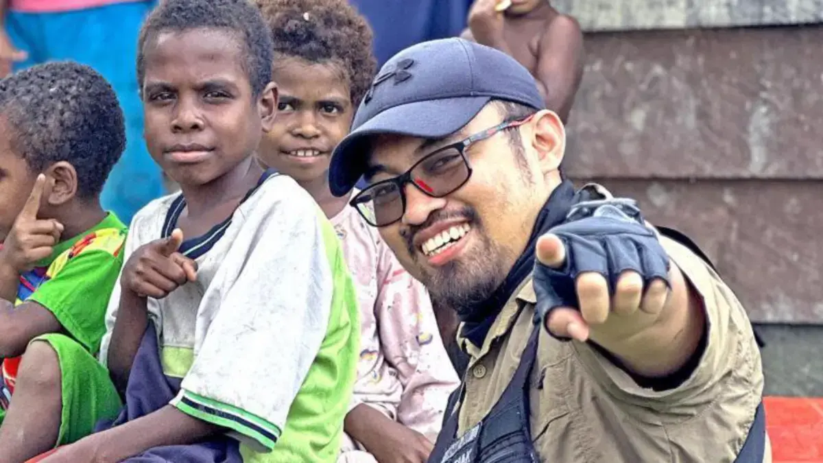 Sosok Ahmad Zaki Ali, relawan kemanusiaan yang meninggal dalam misi kemanusiaan di NTT. (Gerak Bareng)