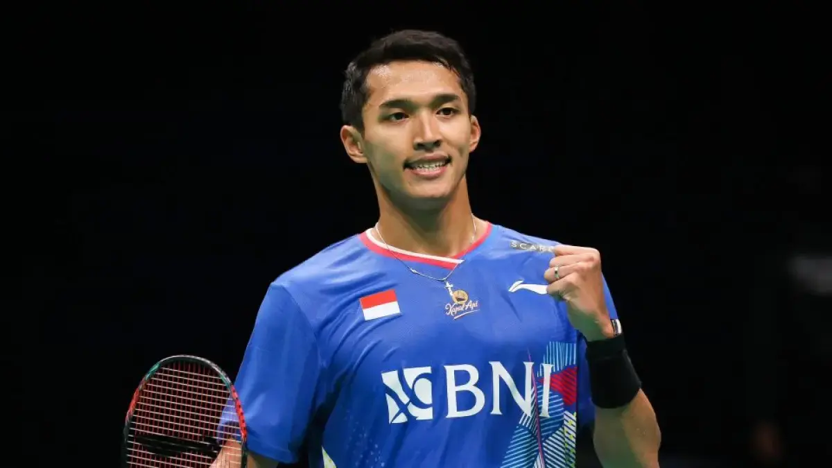 Jonatan Christie diproyeksikan jadi nomor 1 dunia meski gagal juara BWF World Championships 2026. Ini skenario dan perhitungan poinnya. (ANTARA FOTO/HO-PBSI/foc)