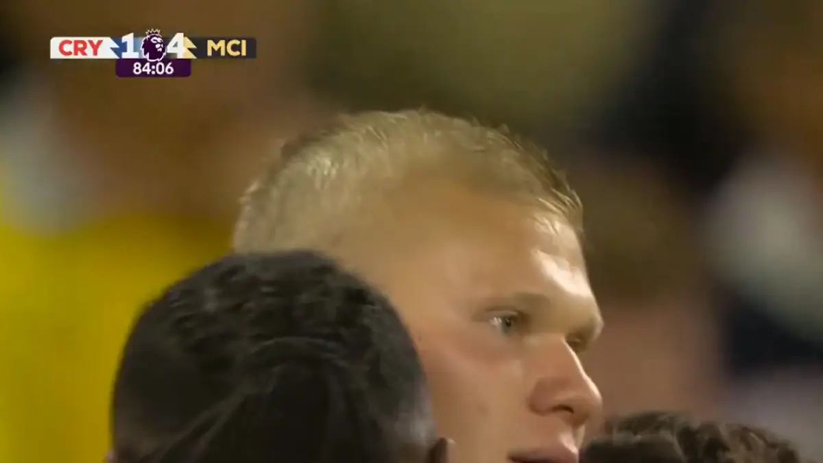 Erling Haaland mencetak dua gol saat Manchester City mengalahkan Crystal Palace 4-1 pada pekan kedua Liga Inggris 2026/2027 di Selhurst Park, Sabtu (29/8) dini hari WIB.