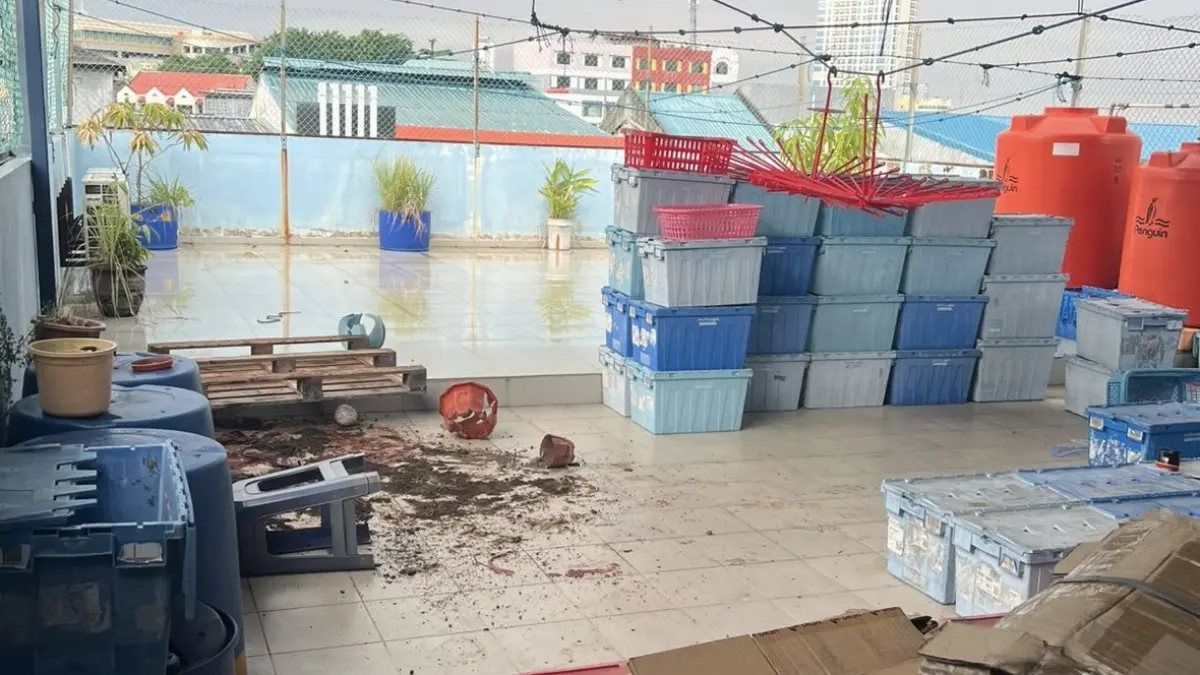 Tempat Kejadian Perkara (TKP) dugaan pembunuhan terhadap majikan di Komplek Mustika Blok D Nomor 5-6 RT 01/RW 01 Sei Jodoh, Minggu (30/8) F. Arsip Kepolisian Untuk Batam Pos