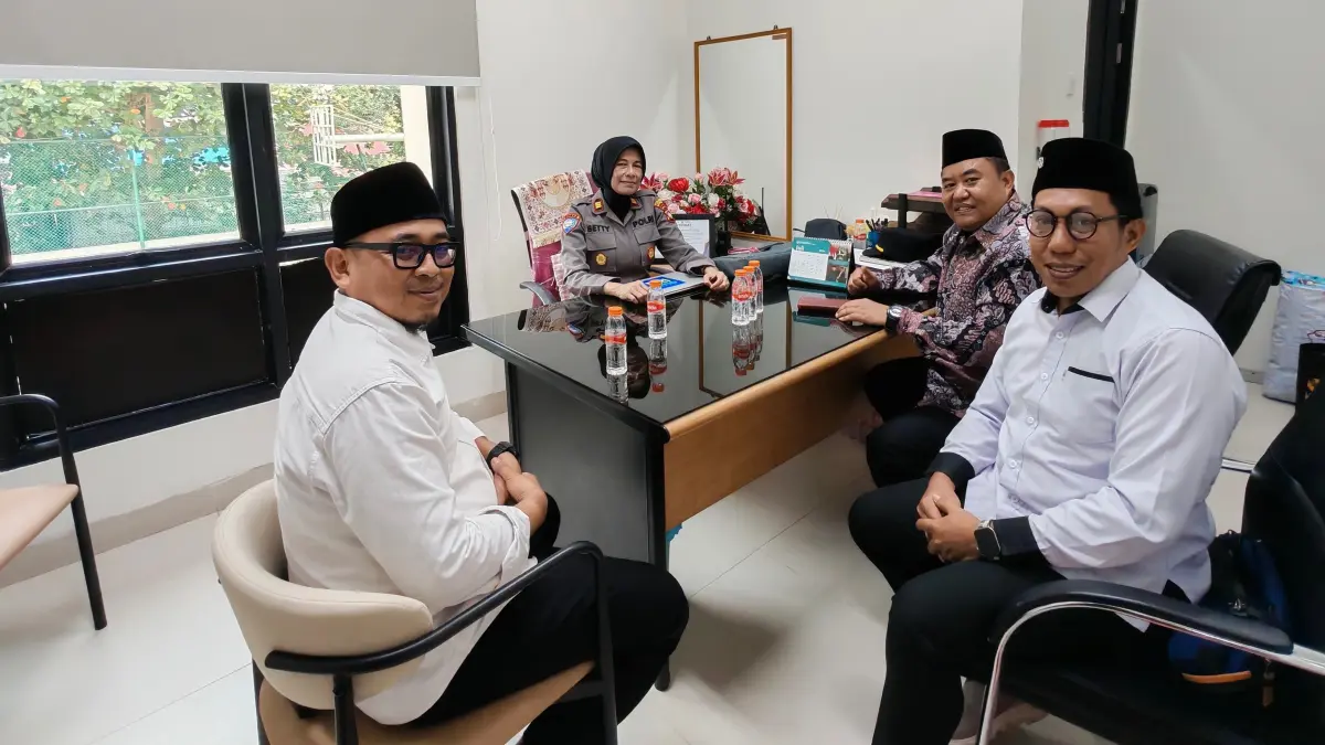  Satbinmas Polresta Barelang dengan para Da’i Kamtibmas, Rabu (2/9). F.Istimewa 