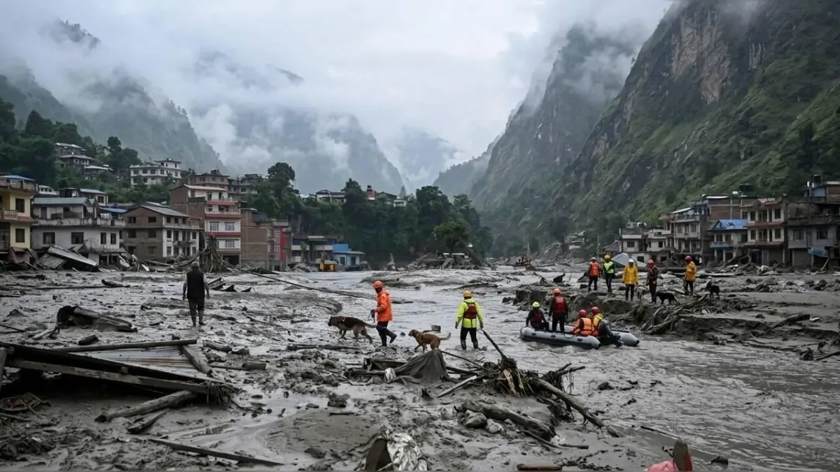 Evakuasi korban pasca banjir