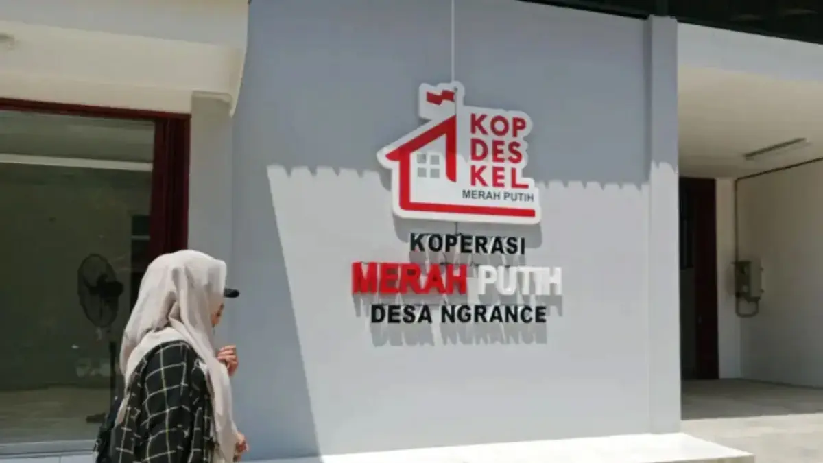 Ilustrasi bangunan Kopdes Merah Putih. (dok. JawaPos.com)