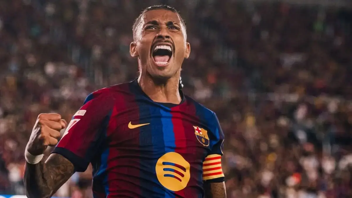 Barcelona akan menghadapi Valencia pada jornada keempat La Liga 2026/2027 di Mestalla. Blaugrana lebih diunggulkan berkat start sempurna dan ketajaman Raphinha yang sudah mencetak lima gol. (Dok. FCB)