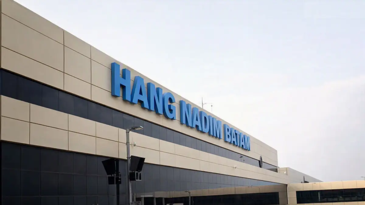 Bandara Hang Nadim Batam. F. Jamaluddin Lobang / Batam Pos