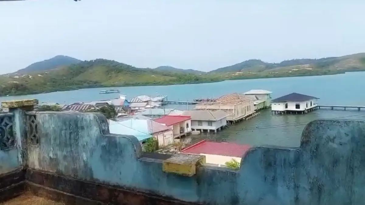 Kondisi udara di Kecamatan Tambelan, Bintan mulai membaik, Senin (7/9/2026). F.Asmawi untuk Batam Pos