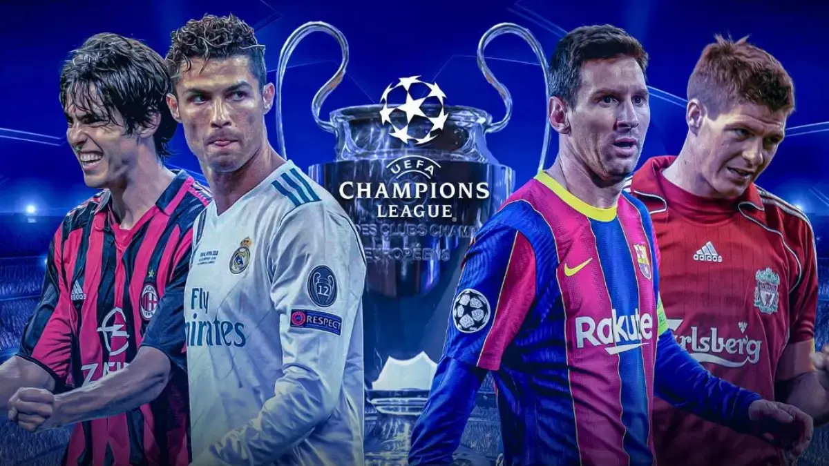 Cristiano Ronaldo dan Lionel Messi tercatat sebagai pemain terbaik dalam sejarah Liga Champions. (givemesport)