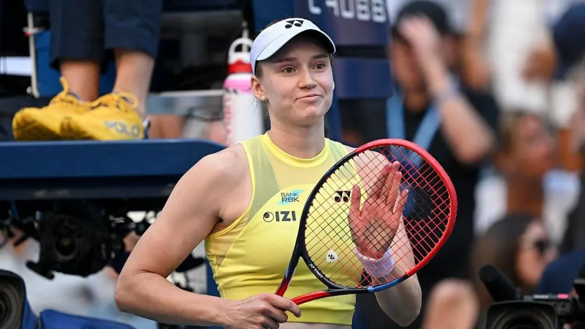  Elena Rybakina menjadi petenis nomor satu dunia. 