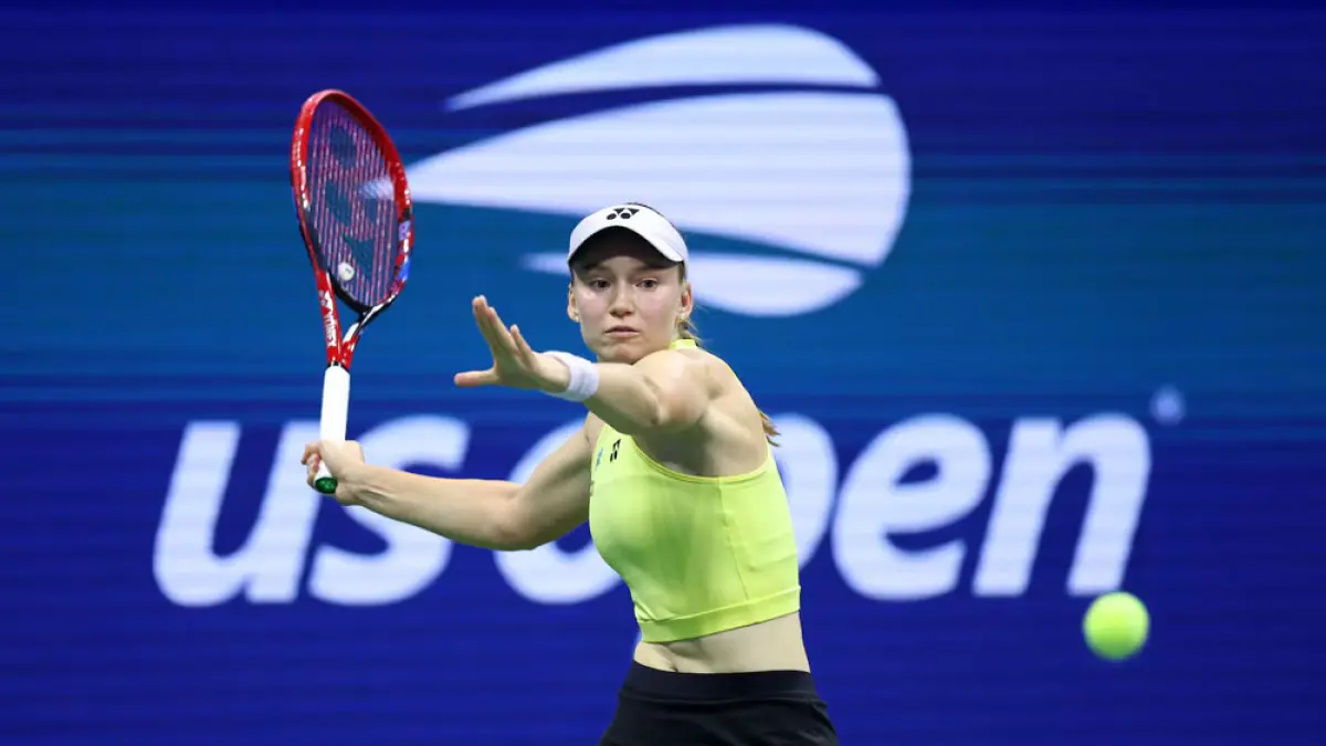Elena Rybakina. Foto: JULIAN FINNEY/AFP