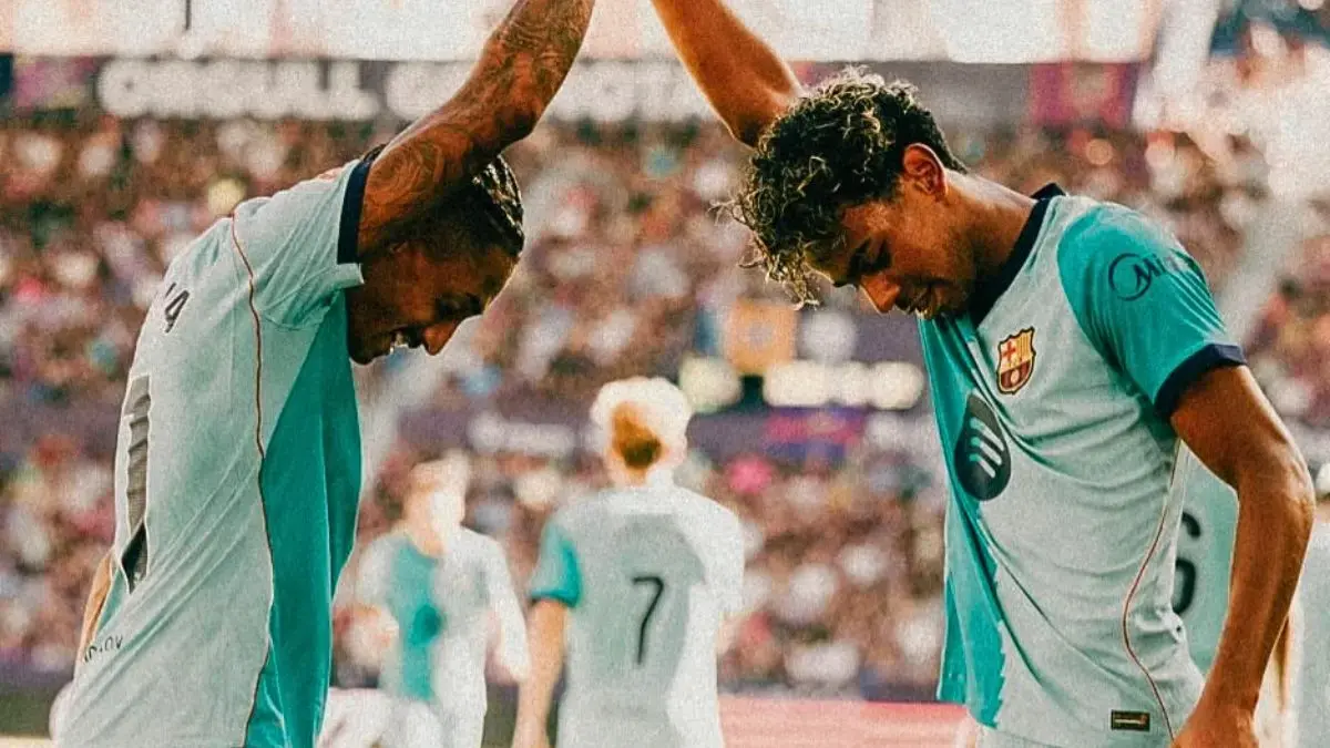 Lamine Yamal cetak Brace, Barcelona menang 4-2 atas Levante. (@lamineyamal/Instagram)