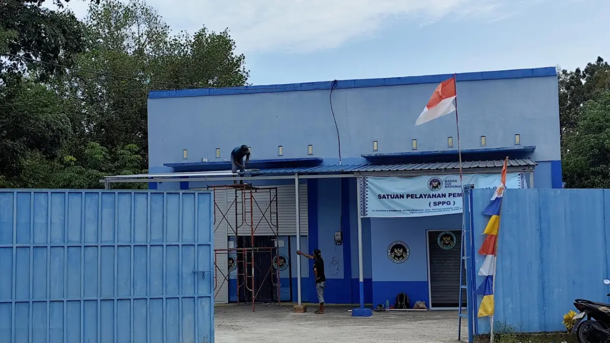 SPPG di Tanjungpinang ditutup setelah ketahuan masalah sistem IPAL. F. Mohamad Ismail/Batam Pos