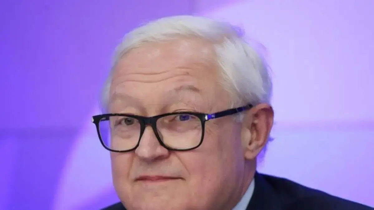 Wakil Menteri Luar Negeri Rusia Sergei Ryabkov menghadiri konferensi pers di Moskwa, Rusia / Foto: (CNA)