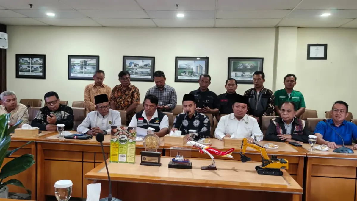Pernyataan Sikap Lintas Agama untuk Keadilan Iklim di Gedung Poltek Batam, Sabtu (19/9).