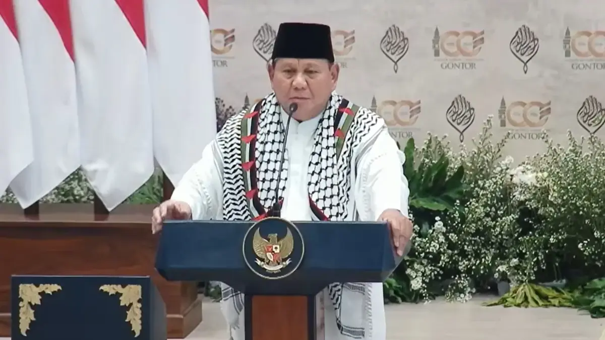 Presiden Prabowo menekankan pemimpin Indonesia harus pintar, berpengetahuan luas, berpikiran bebas, dan tidak mudah dibohongi. (YT Setpres)