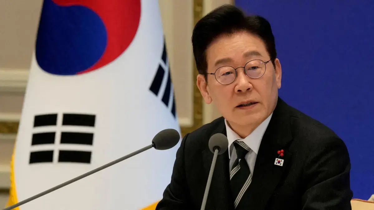 Presiden Korea Selatan Lee Jae-myung. (Ahn Young-joon/Pool via REUTERS/File Photo)