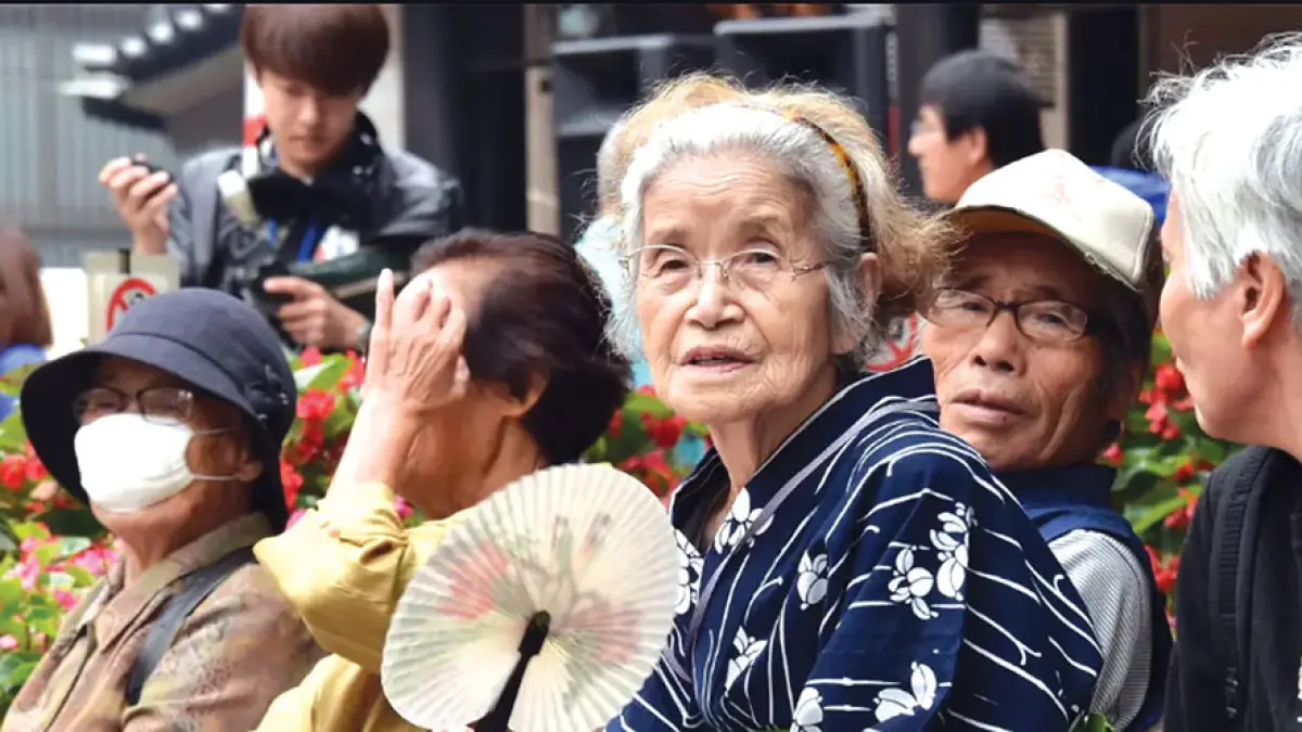 Ilustrasi. Perempuan lanjut usia di Jepang. Foto: Independent