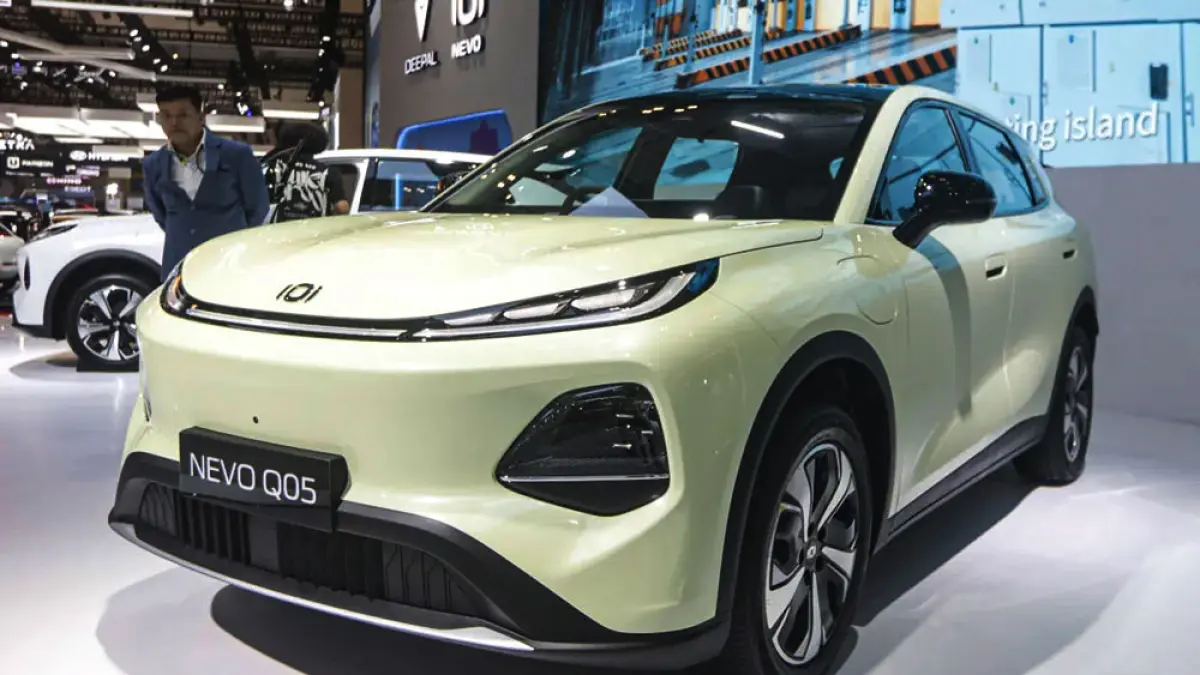 SUV Listrik Changan Nevo Q05 di GIIAS 2026. Foto: jawapos.com