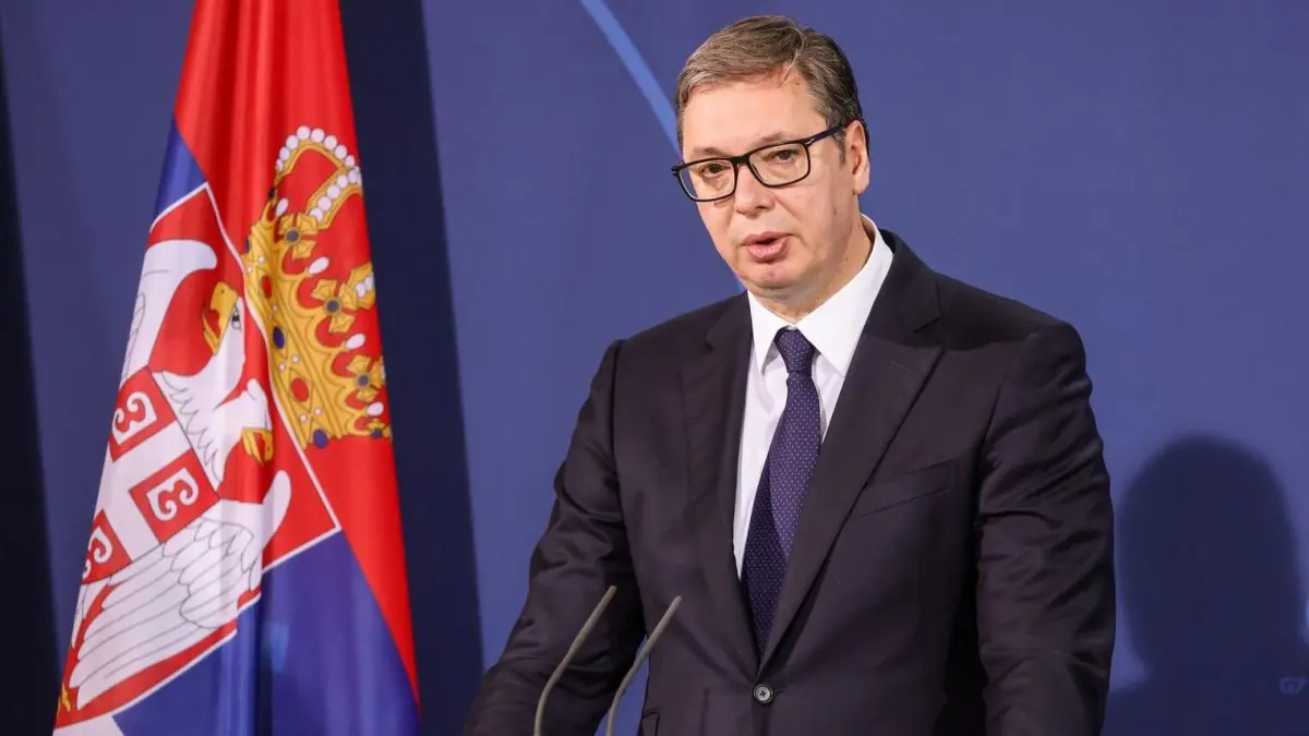 Presiden Serbia Aleksandar Vucic