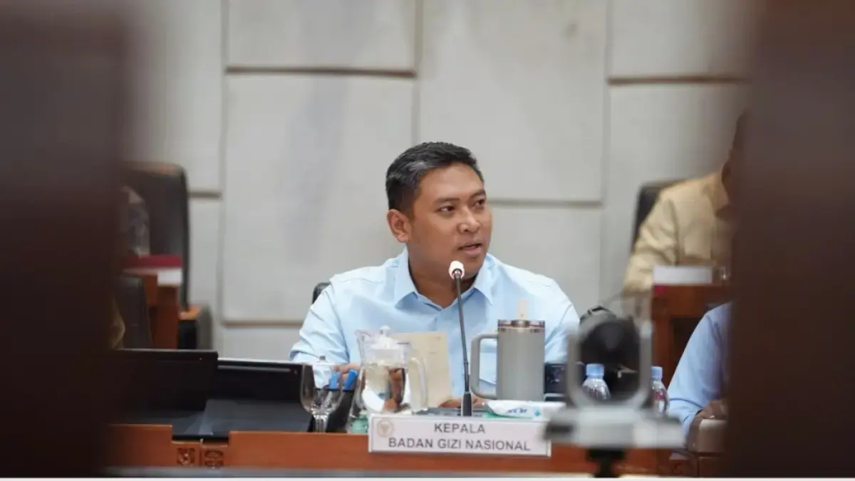 Kepala BGN Sudaryono dalam RDP bersama Komisi IX DPR RI, Kamis (17/9). (Istimewa)