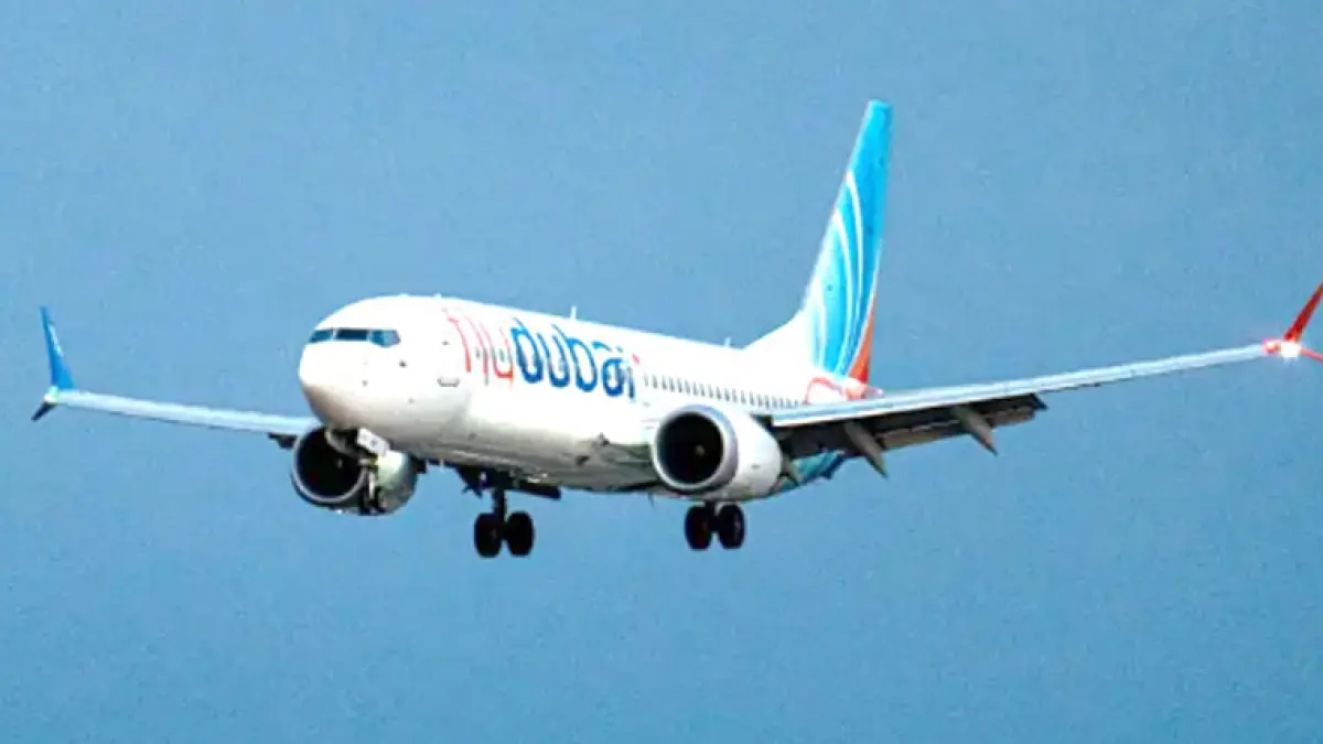 Ilustrasi pesawat Flydubai. Foto: Al-Jazeera