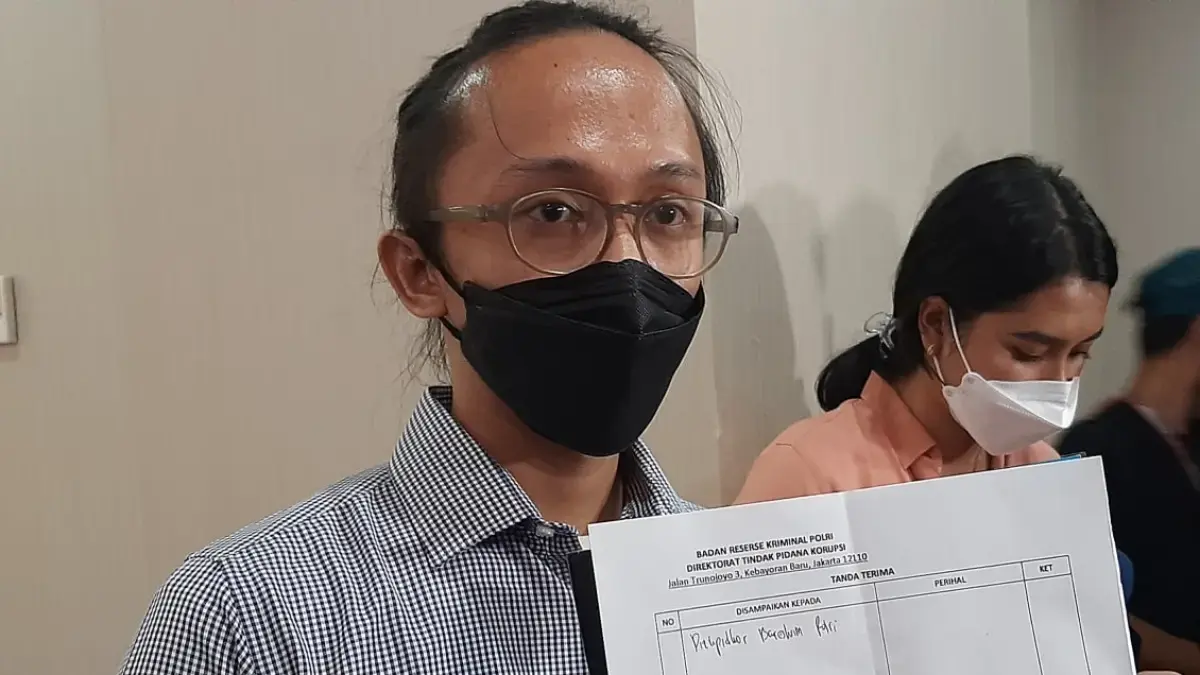 Divisi Investigasi ICW Wana Alamsyah. (Sabik Aji Taufan/JawaPos.com).