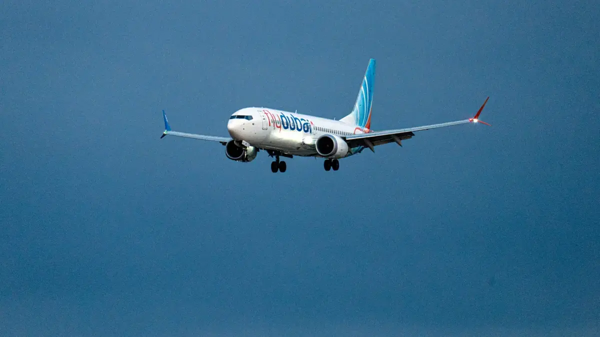 Ilustrasi pesawat Flydubai. (Al-Jazeera)