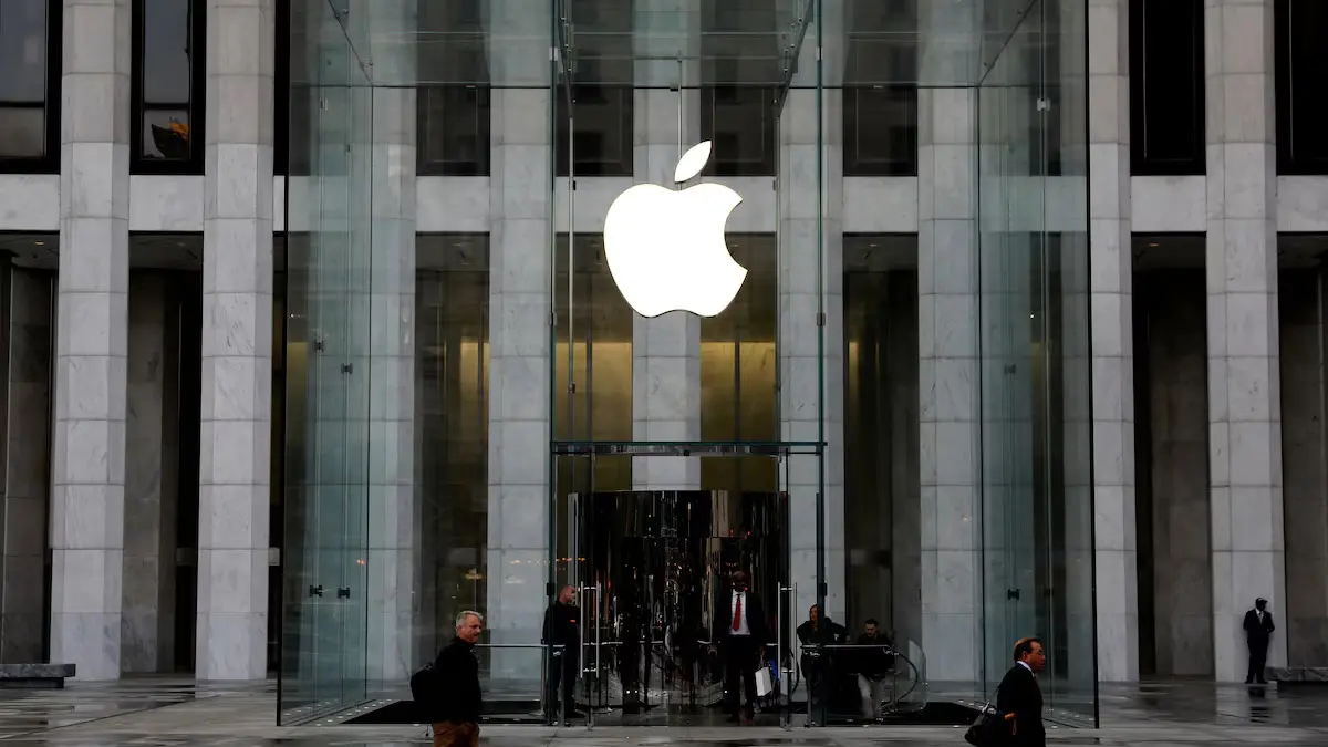 Tampak Apple Store di Manhattan, New York. (ist)