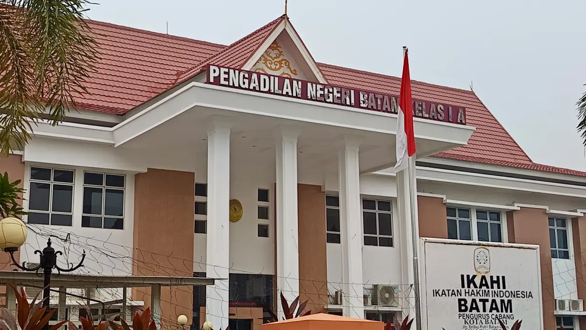 Pengadilan Negeri (PN) Batam Kelas IA. F.Jamaluddin/Batam Pos