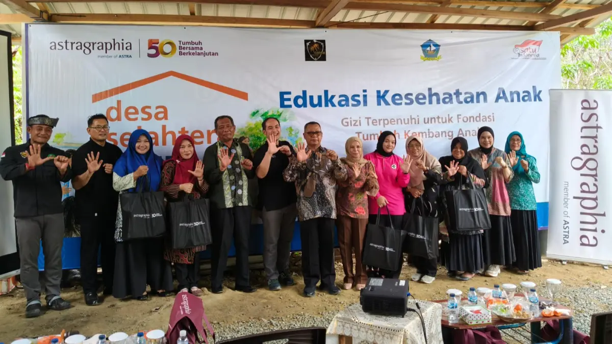 Astragraphia Edukasi Kesehatan Anak untuk Cegah Stunting di Bintan