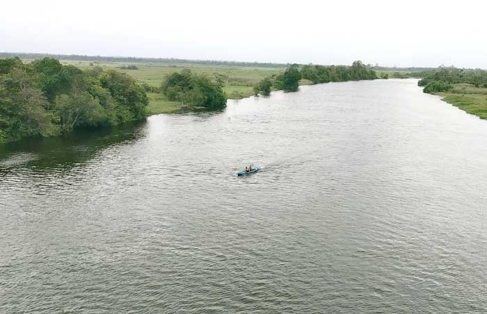 SEPI: Sungai Jelai yang membelah Kalteng &ndash; Kalbar dapat dijadikan objek wisata susur sungai.