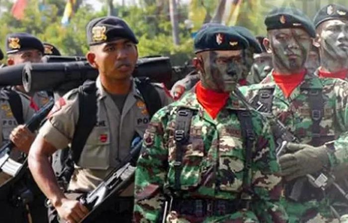 Ilustrasi TNI-Polri.