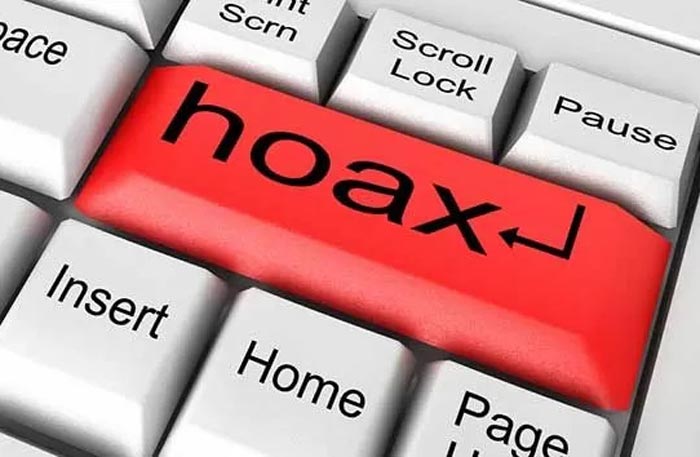 ilustrasi hoaks.