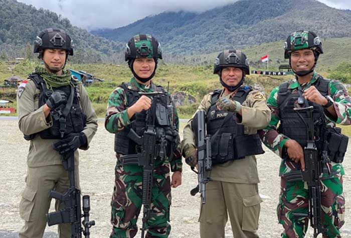 Ilustrasi TNI dan Polri.