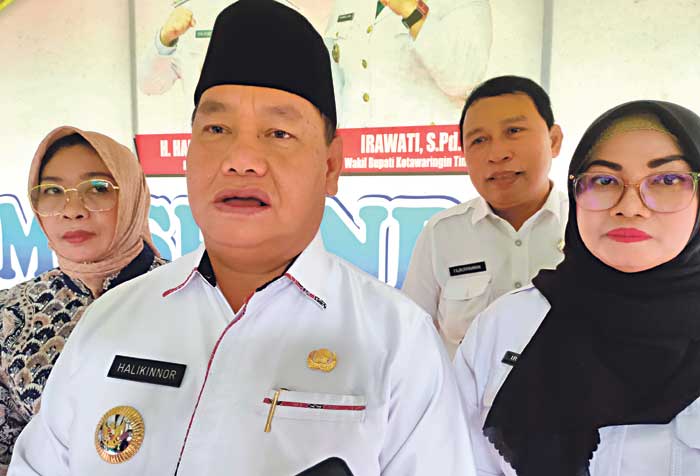 Bupati Kotim Halikinnor.