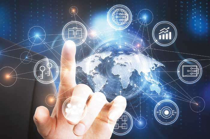 Ilustrasi transformasi digital.