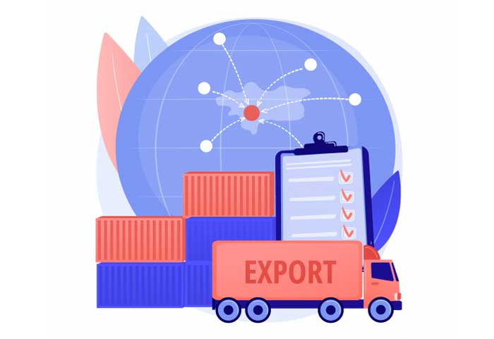 Ilustrasi ekspor.
