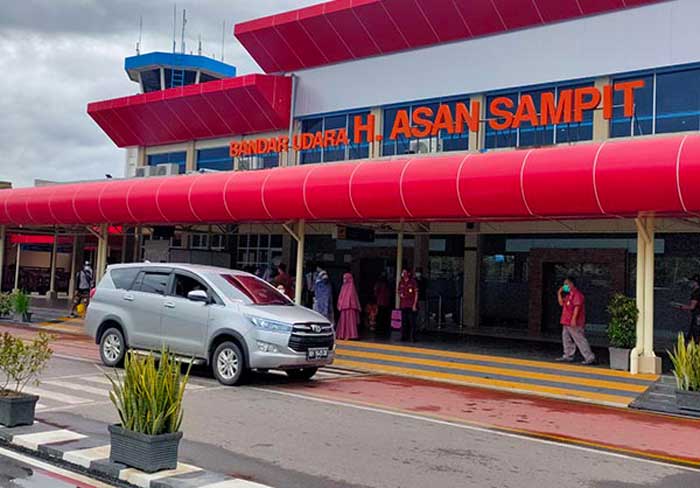 BANDARA: Bandar udara H. Asan Sampit yang rencananya akan dilakukan peningkatan.