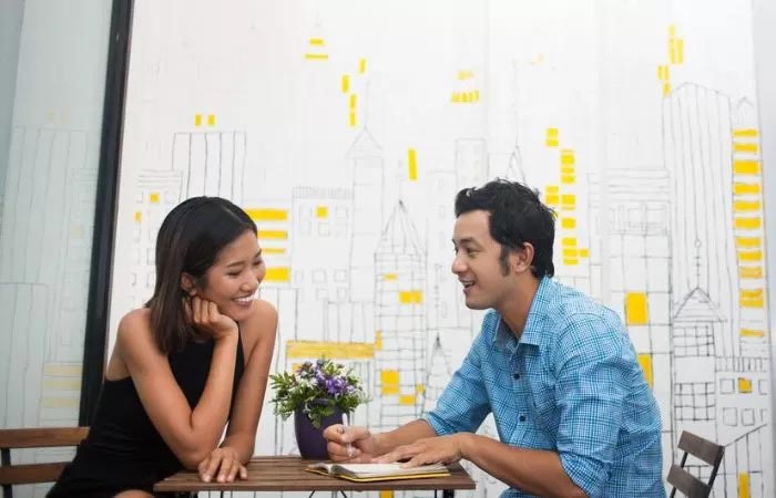 Ilustrasi pasangan.