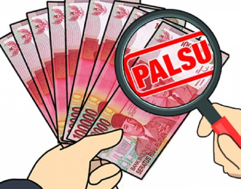 ilustrasi uang palsu/net