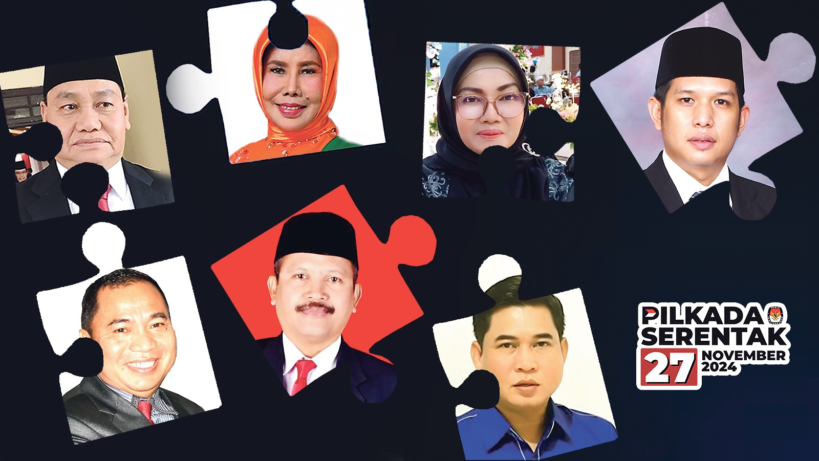 Ilustrasi Bakal Pasangan Calon di Pilkada Kotim 2024.