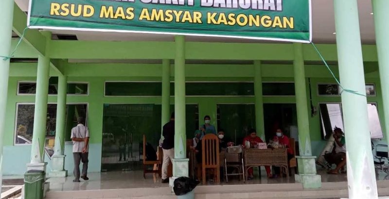 FASKES: Salah satu kegiatan pelayanan kesehatan di RSUD Mas Amsyar Kasongan.